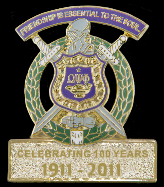 Omega Centennial Pin
